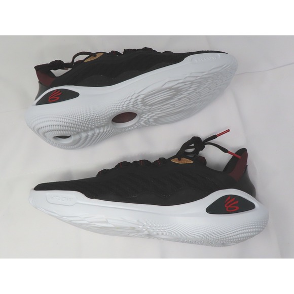 Under Armour Curry 11 DC Mens 10 NIB‎ Basketball Shoes Black Red Box 3026616-001 main image 5